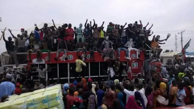 Daruruwan masoyan Buhari