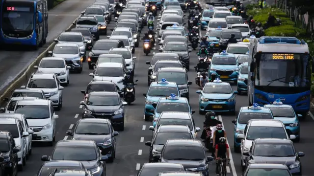Jakarta, jalan, lalu lintas