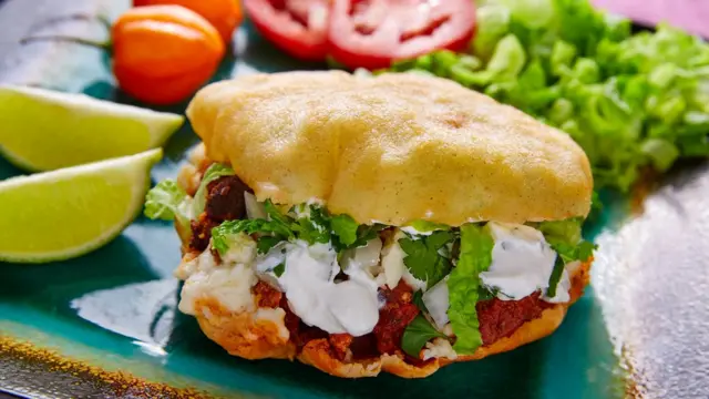 Una gordita mexicana