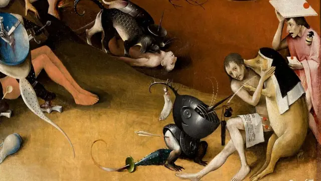 Фрагмент картины Босха