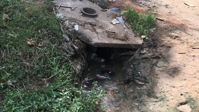 Manhole na Gowon Estate