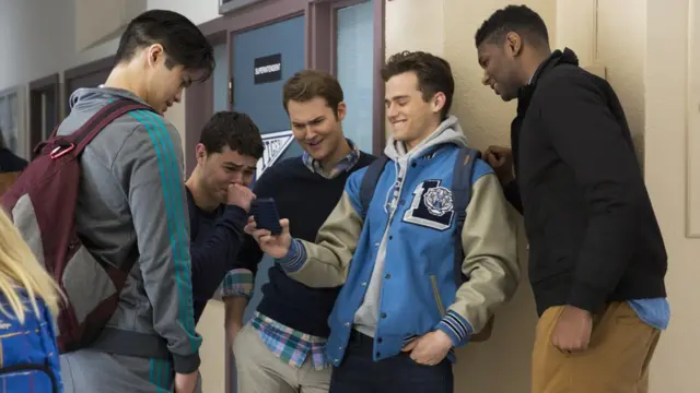 Jóvenes de la serie "Por 13 razones"