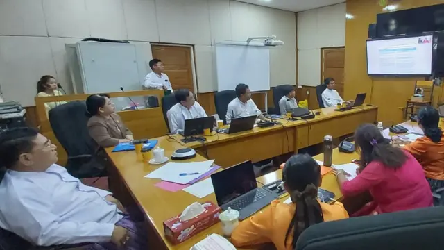 နိုင်ငံတကာနဲ့ ချိတ်ဆက်ဆောင်ရွက်ထားရှိမှု အခြေအနေတွေကို ဆွေးနွေးဖလှယ်ခဲ့ကြ