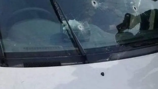 ساہیوال متاثرہ گاڑی