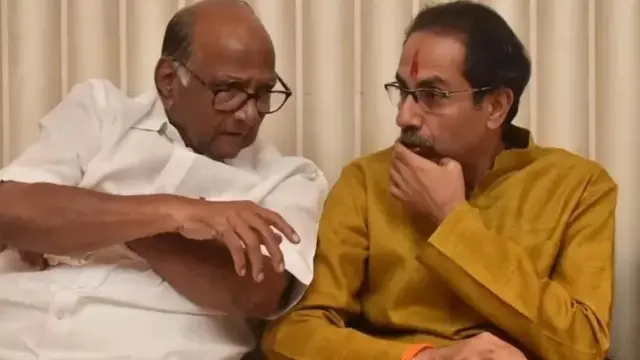 उद्धव ठाकरे शरद पवार