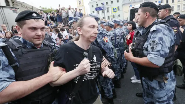 Марш в Москве