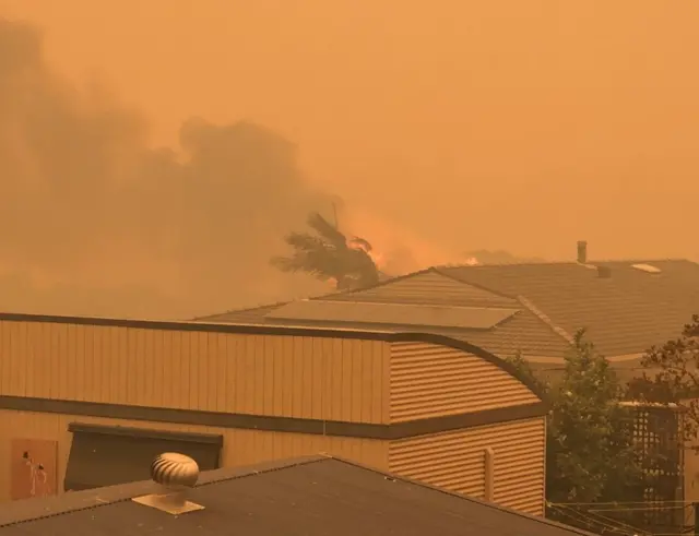 దహనమైన ఇల్లు