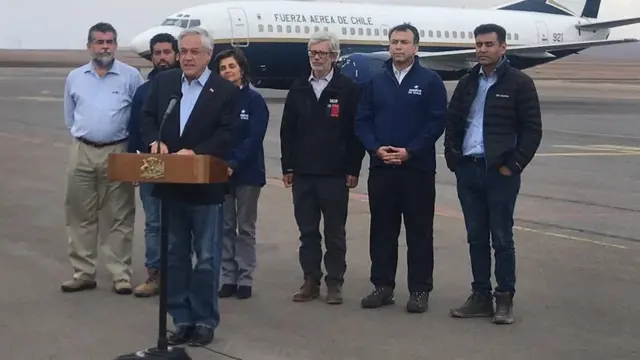 Sebastián Piñera, presidente de Chile