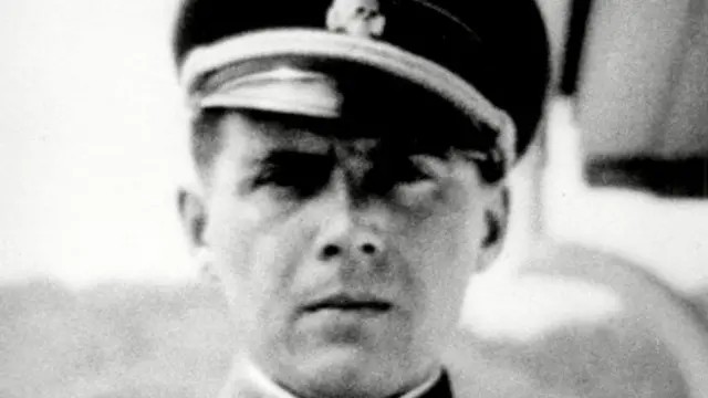 Josef Mengele in SS uniform