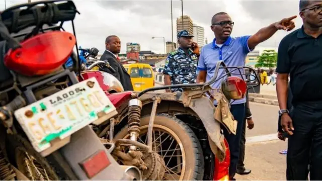 Okada ti Sanwo-Olu gbẹsẹ le