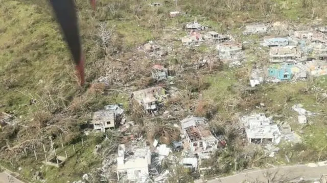 Imagen aérea de Providencia