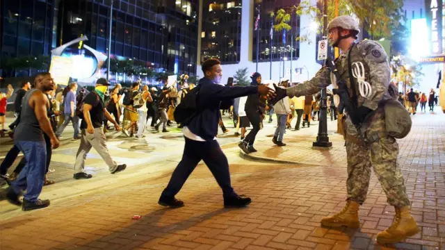 Protesta en Charlotte