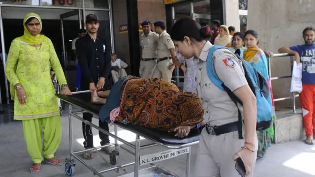 চন্ডিগড়ের হাসপাতাল।