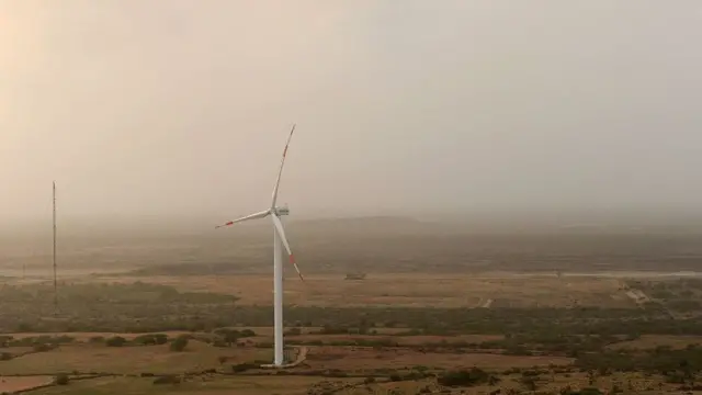 કચ્છમાં પવનચક્કી