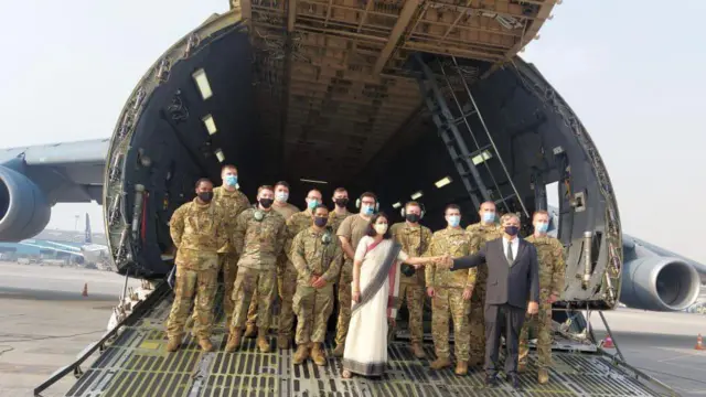 مساعدات أمريكية في الهند