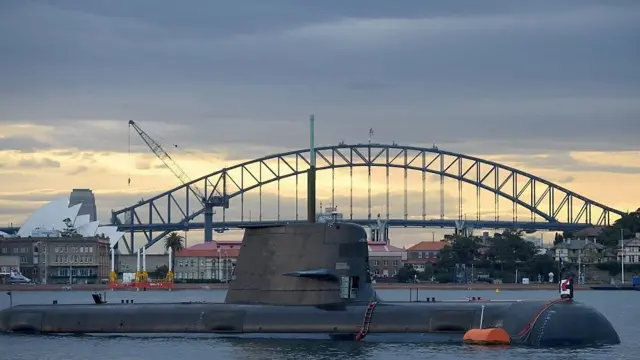 Автстралийская подводная лодка
