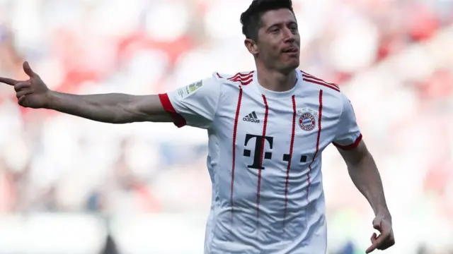Robert Lewandowski na Bayern Munich