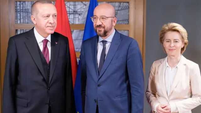 Erdogan, Michel, Leyen