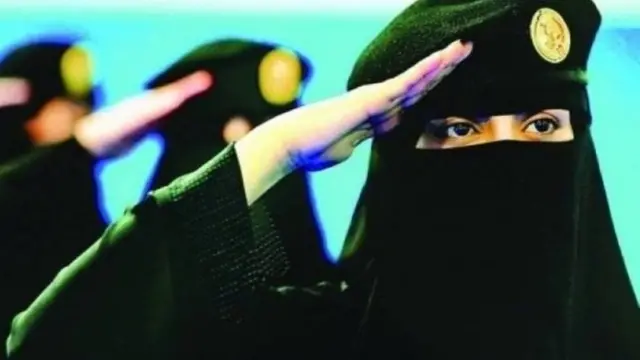 Sojoji mata a Saudiyya