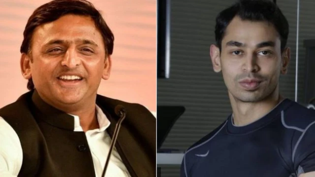 अखिलेश यादव और प्रतीक यादव