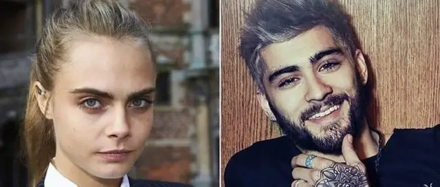 Cara Delevigne y Zayn Malik