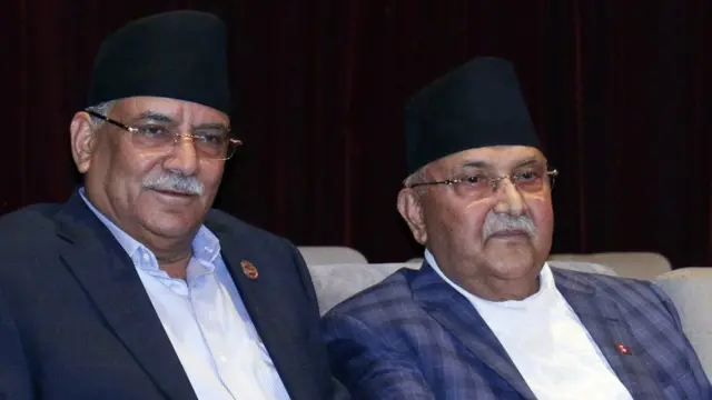 प्रचण्ड र ओली