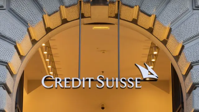 The global headquarters of Credit Suisse