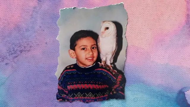 Jaabir Ramlugon cuando era un niño feliz.