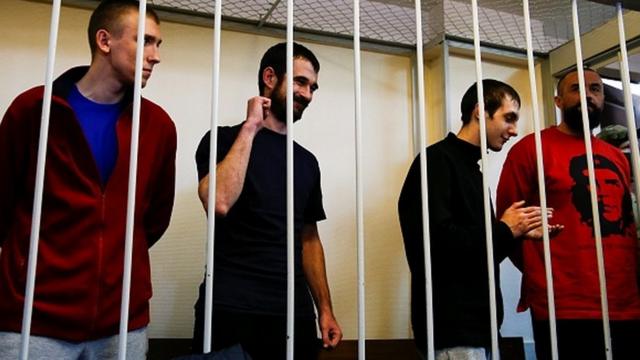 Українські моряки у російському суді