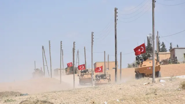 شمالی شام میں ترکی فورسز