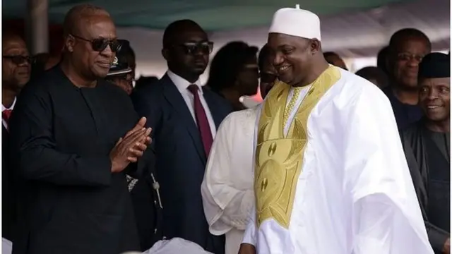 adama barrow, diplomatie, gambie, liberia, sierra léone, ghana
