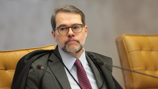 O ministro Dias Toffoli, do STF