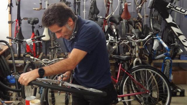 Southern Railway Dumped bikes donated to charity