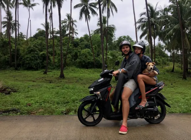 Осваивая "байкерство"...