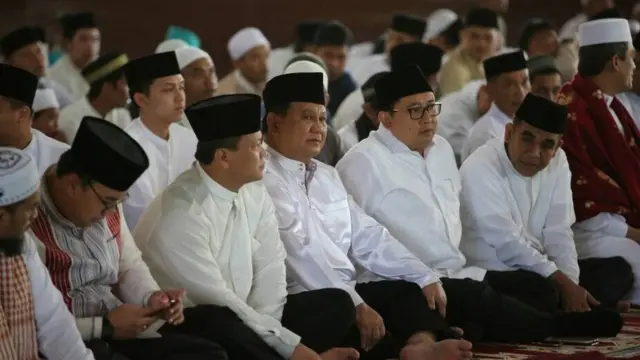 Fadli Zon bersama Prabowo