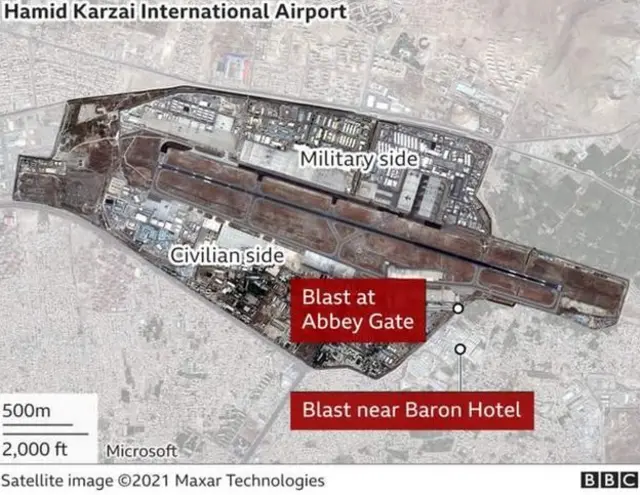 ภาพจำลองสนามบินคาบูล