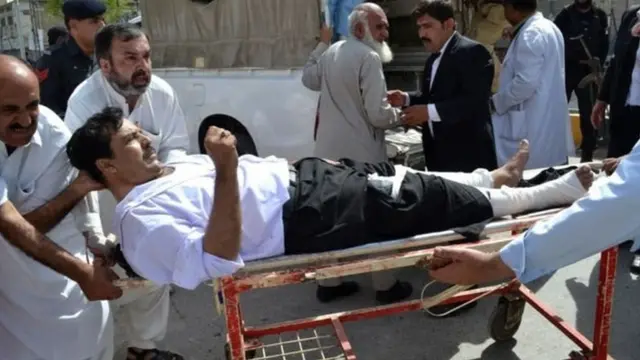 پس از حمله ماه اوت به یکی از بیمارستان‌های کویته اقدامات امنیتی تشدید شده بود.