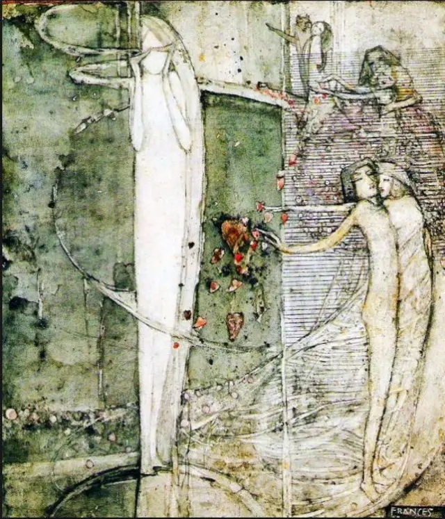 Sleep by Frances Macdonald, 1910