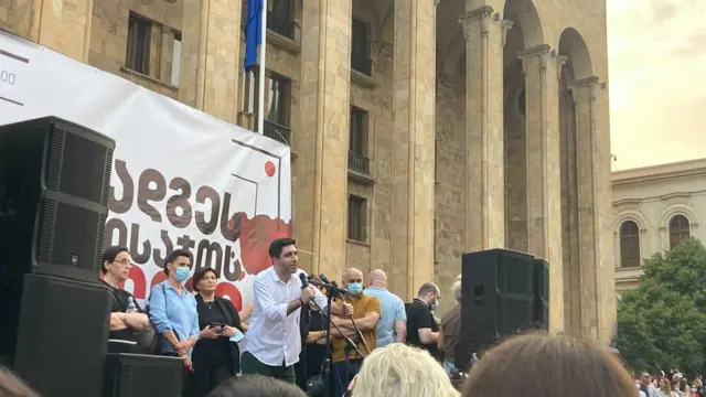 Протесты в Тбилиси