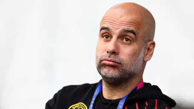 مدرب مانشستر سيتي جوسيب غوارديولا