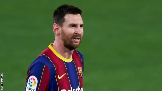 Barcelona's Lionel Messi
