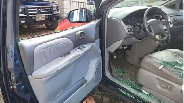 Ọkọ Sunday Igboho ti wọn bajẹ