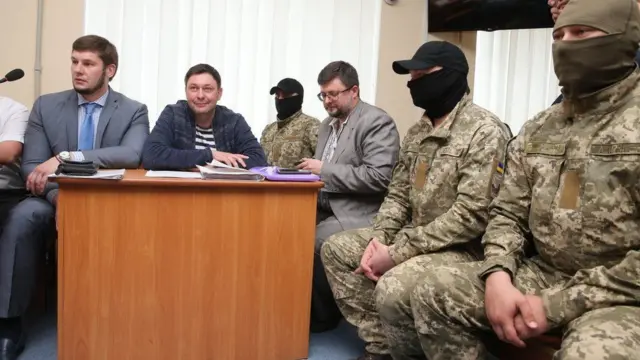 Вышинский и охрана