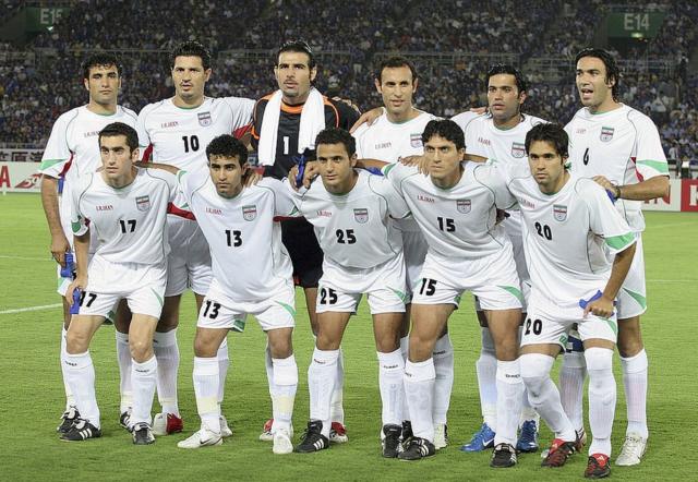 تیم ملی ایران قبل از بازی با ژاپن در انتخابی جام جهانی