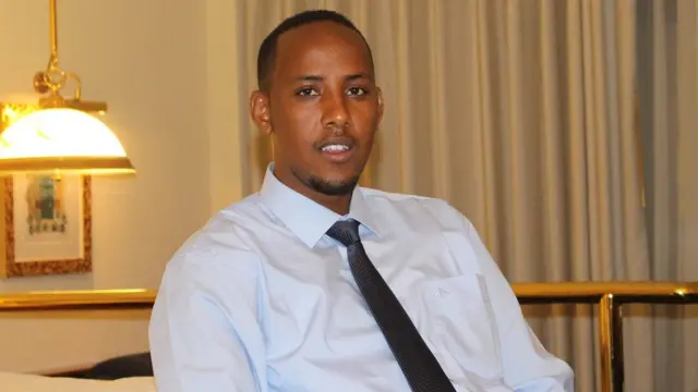 Cabdinuur Maxamed Axmed, agaasimaha warfaafinta ee madaxtooyada Soomaaliya