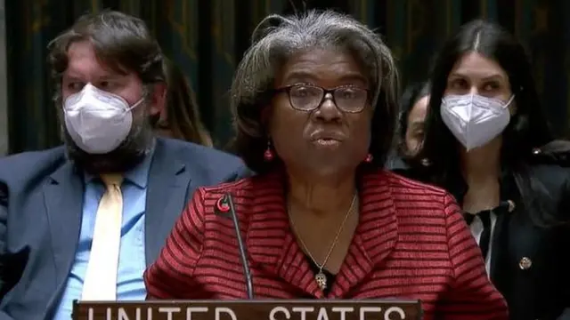 السفيرة الأمريكية في الأمم المتحدة ليندا توماس غرينفيلد