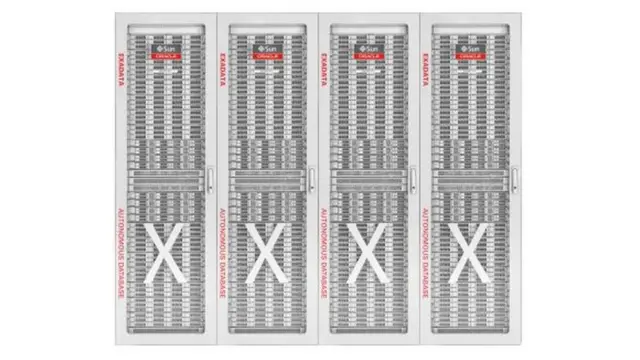 Os "supercomputadores" fornecido pela Oracle ao TSE são do modelo Exadata X8