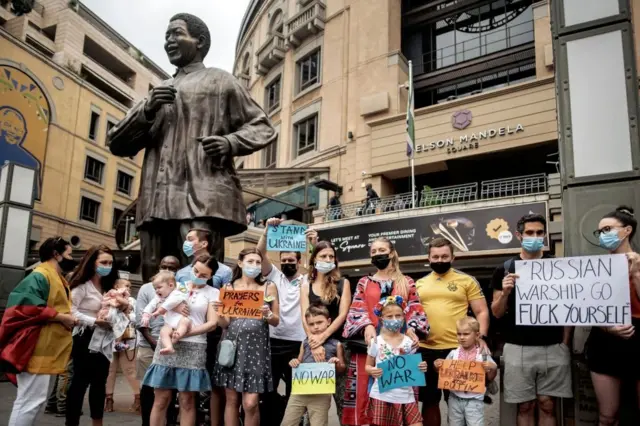 L'Afrique du Sud possède une communauté ukrainienne active