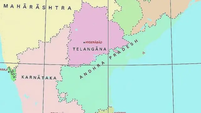 ఆంధ్రప్రదేశ్, తెలంగాణ మ్యాప్