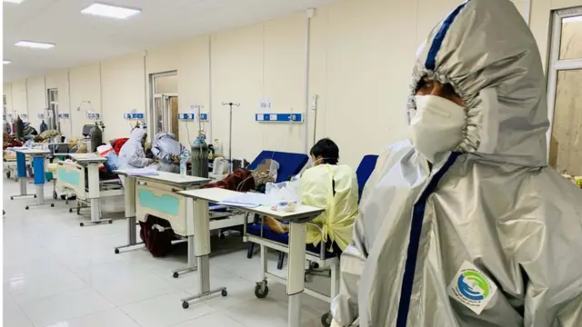 کابل کې د کورونا وېروس روغتون